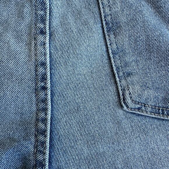 BDG High Rise Girlfriend Cropped Jeans Medium Wash Size 29 - Picture 6 of 10